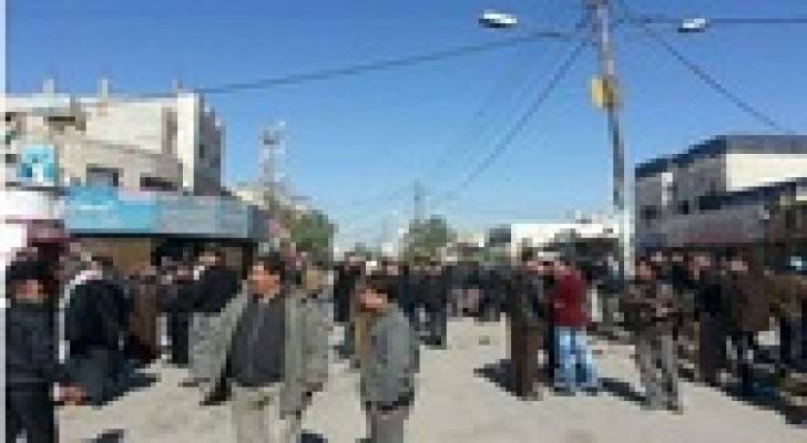 وقفة احتجاجية وسط معان