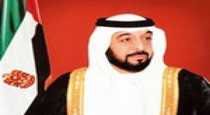 الرئيس الاماراتي في حال مستقرة اثر اصابته بجلطة