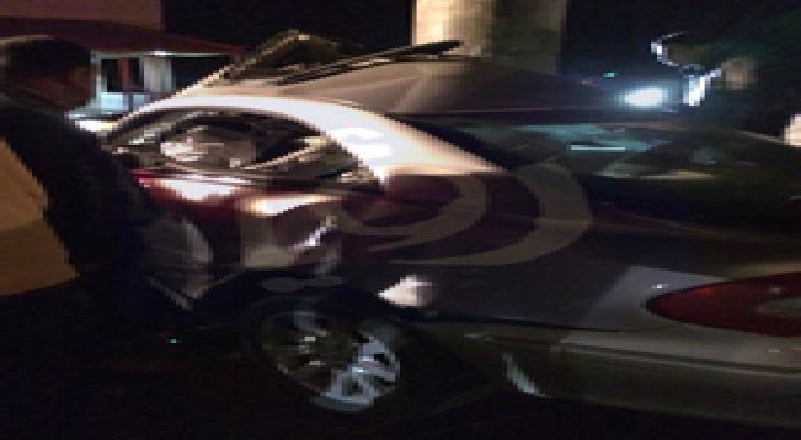 وفاة اثر تدهور سيارة على طريق عمان اربد "صور"