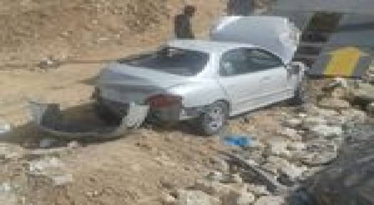 اصابتان بحادث سير في معان