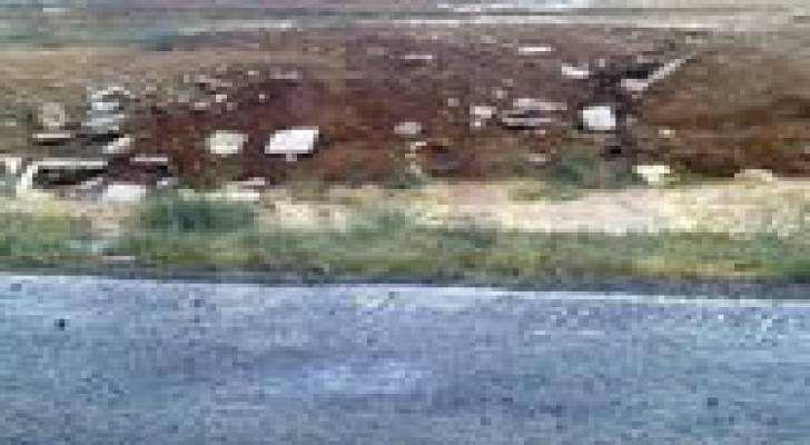 الطريق الصحرواي : أمطار تسبب سيولا تعطل حركة السير .. صور وفيديو