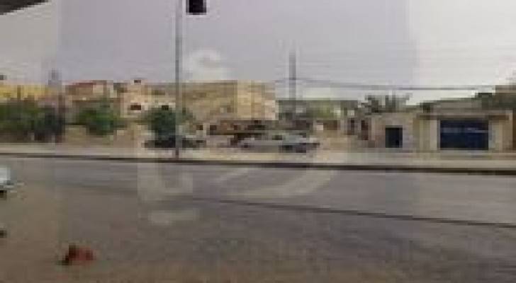 الزرقاء ومعان : تشكل سيول اثر أمطار غزيرة .. صور
