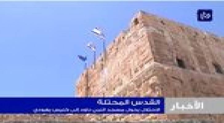 القدس : الاحتلال الاسرائيلي يحول مسجد النبي داوود الى كنيس يهودي