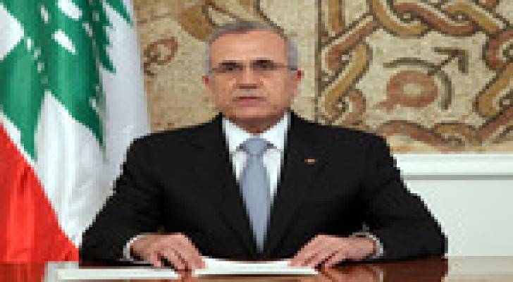 الرئيس اللبناني يدعو الى تعزيزالعلاقات مع سوريا