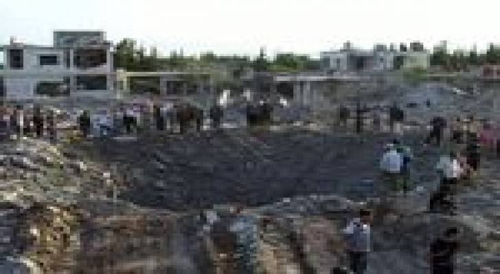 حماة : مقتل 35 مواطنا سوريا واصابة 50 بجروح