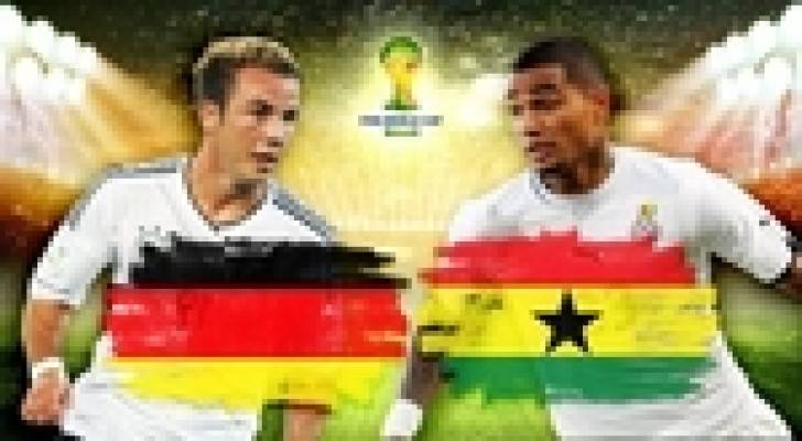 التشكيلة الرسمية لمباراة ألمانيا و غانا