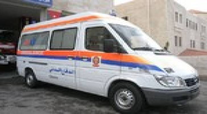 إصابة 13 شخص اثر حادث تصادم في اربد