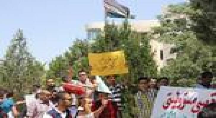 البوليتكنيك: وقفة تضامنية استنكارا للعدوان على غزة..صور