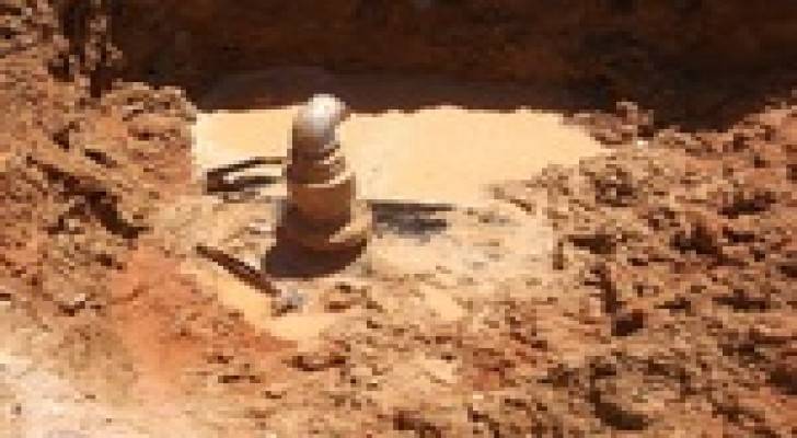 ضبط اعتداءات مائيه تسرق اكثر من 30 الف م3/ يوميا..صور