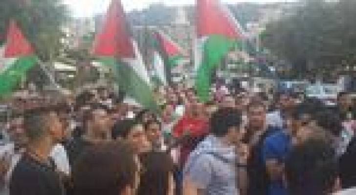 إضراب شامل في الضفة حدادا شهيد غزة