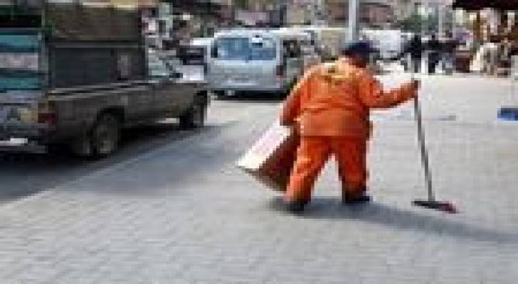 كوادر الأمانة تجمع 15.5 الف طن نفايات في العيد