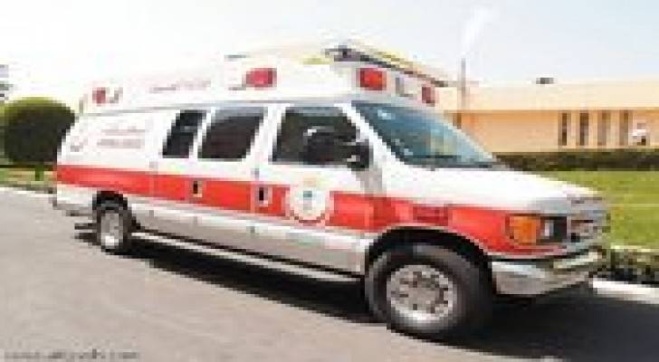إصابة (8) أشخاص اثر حادث تصادم  في محافظة اربد
