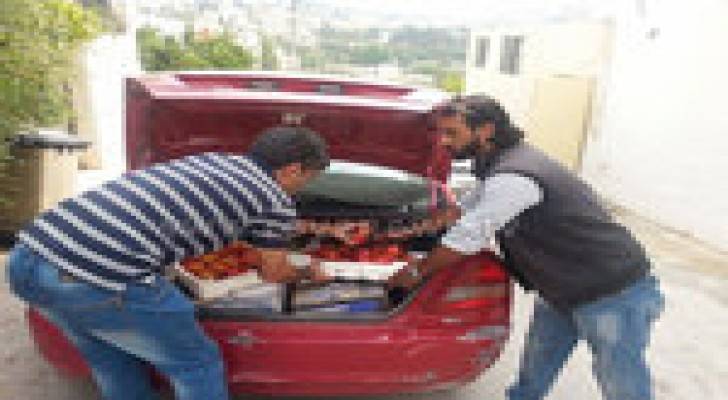تقديم مساعدات عينية للاجئين العراقيين في كنيسة مار الياس