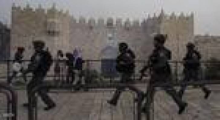 القوات الإسرائيلية تنسحب من باحات الحرم القدسي