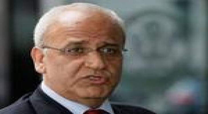عريقات: الانضمام لـ522 معاهدة ووقف التنسيق الأمني مع إسرائيل مقابل الفيتو الأمريكي