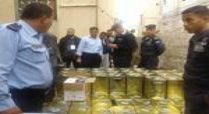 الأمن يضبط 10 أطنان من زيت الزيتون المغشوش