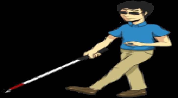 المكفوفون يحددون أماكن الأشياء بالصدى