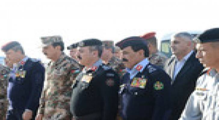 تشييع جثمان الشهيد العريف علي محمد الزريقات في عمان