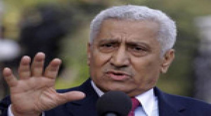 النسور: الشفافية ومحاربة الفساد تحتلان سلم أولويات الدولة