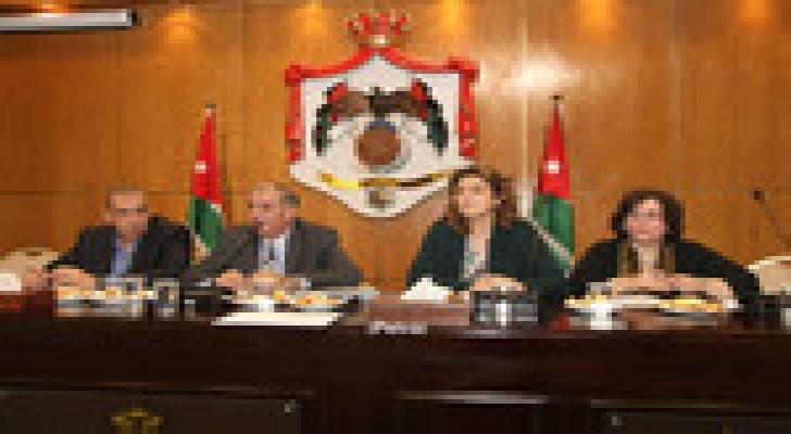 فريق التنسيق الحكومي يبحث تقرير المركز الوطني لحقوق الانسان