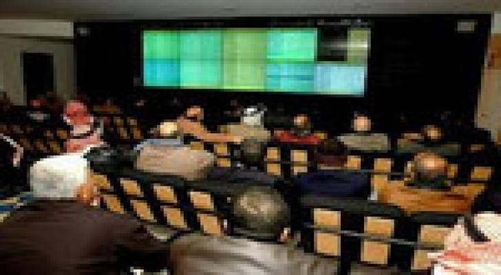 حجم التداول اليومي في بورصة عمان يبلغ حوالي 12.8 مليون دينار