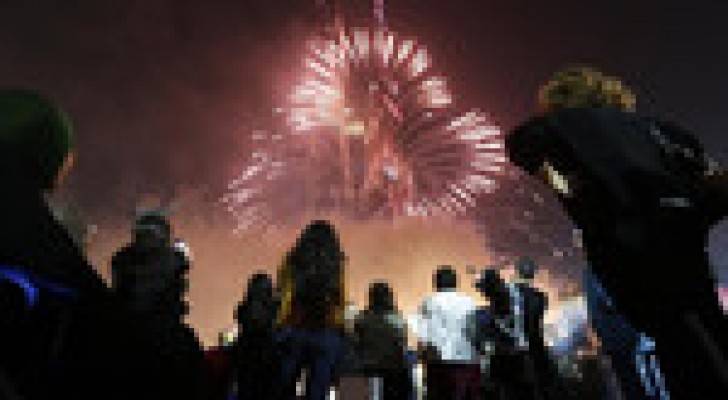 دبي تنفق نصف مليار دولار على احتفالات العام الجديد