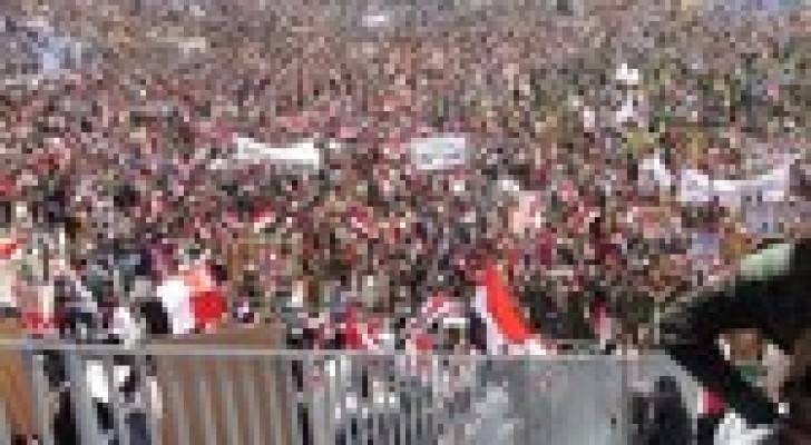 الآلاف يهتفون في صنعاء ضد "إنقلاب" الحوثيين