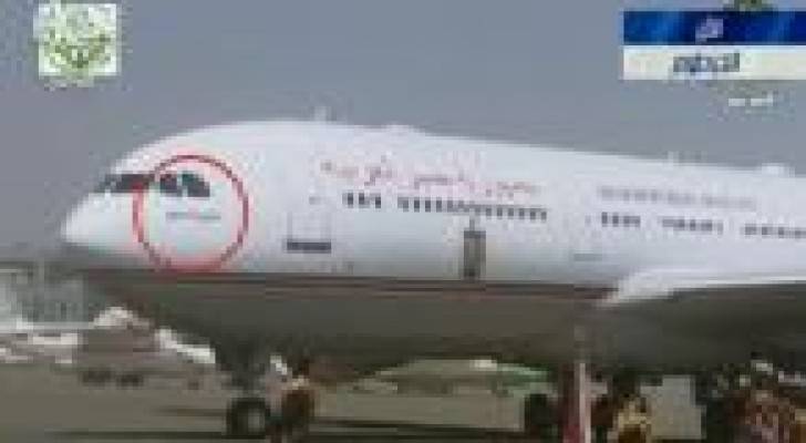 ماذا كتب السيسي على طائرته المتجهة إلى السودان؟