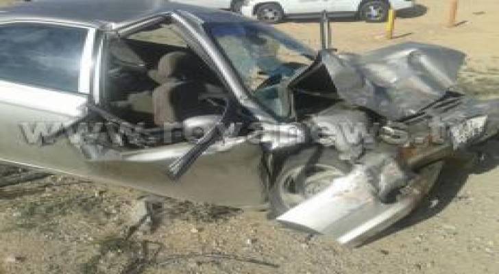 الكرك: 5 وفيات و12 اصابة في حادث سير بمنطقة سد السلطاني.. صور