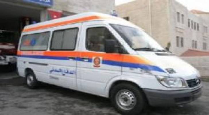 إصابة (4) أشخاص اثر حادث تصادم في محافظة اربد