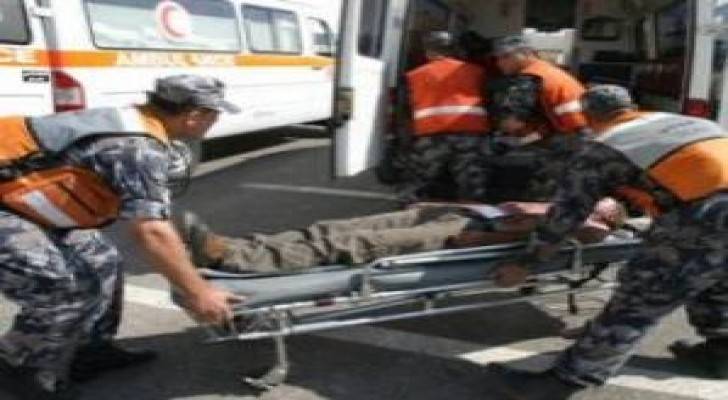 4 إصابات اثر حادث تصادم في محافظة الكرك