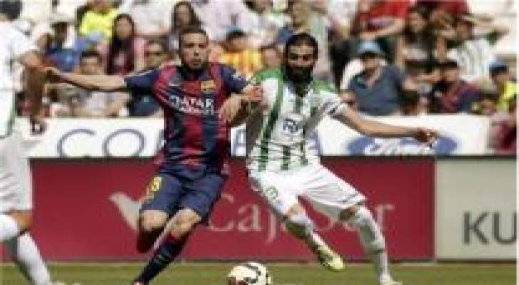 برشلونة يستعد لموقعة بايرن الاوروبية باكتساح قرطبة محليا