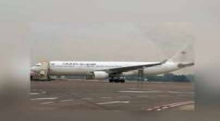 ما هي قصة الطائرة التي تحمل شعار السعودية في مطار بن غوريون