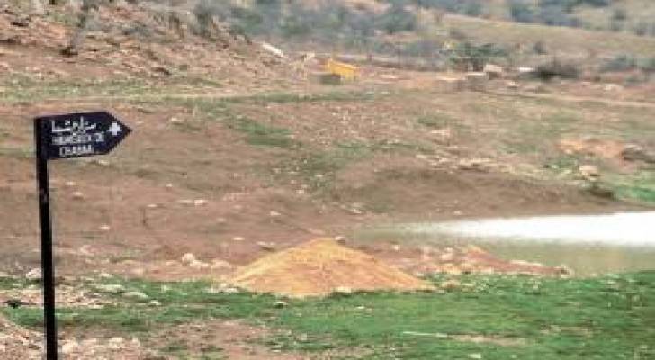 الجيش الاسرائيلي يحفر خنادق على حدود مزارع شبعا