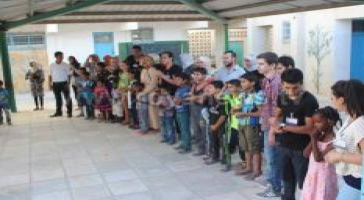 "متطوعو الأردن" ينفذون نشاطا تطوعيا في مخيم غزة - جرش