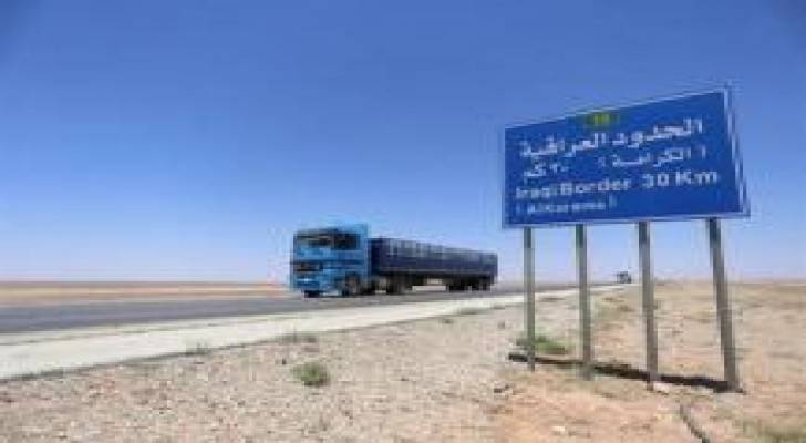 العراق يغلق معابره الحدودية مع الأردن