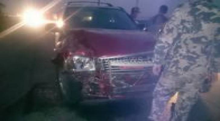 شاهد بالصور والفيديو: ثاني حادث تصادم وتدهور على طريق البحر الميت خلال ساعات