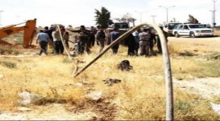 ضبط اعتداء على أحد خطوط الري الرئيسية في وادي الاردن