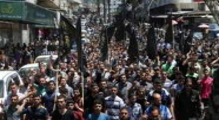 مسيرتان في غزة ورفح تضامناً مع الأسير علان