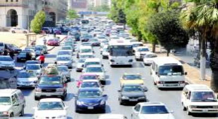 1.1 مليون مركبة تدخل العاصمة يوميا