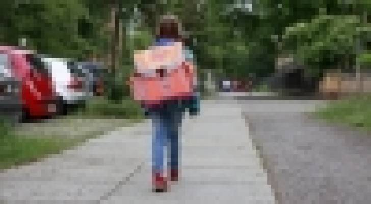تأرجح الحقيبة المدرسية يعني أنها غير صحية