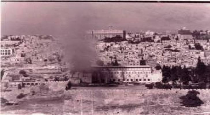 بالصور: الذكرى "46" لاحراق المسجد الأقصى