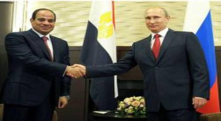 بوتين والسيسي يشددان خلال لقائهما في موسكو على أهمية تشكيل جبهة واسعة لمواجهة الإرهاب