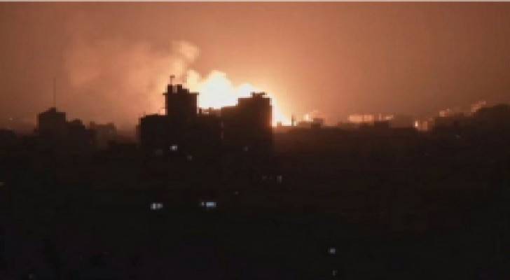 غارة إسرائيلية تستهدف موقعا لحماس في قطاع غزة