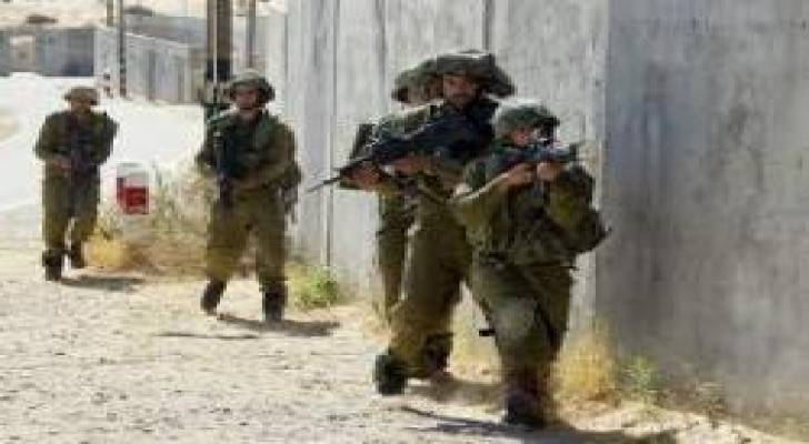 اصابة فلسطيني برصاص الجيش الإسرائيلي غرب نابلس