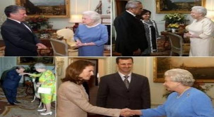اليزابيث "ملكة ملوك بريطانيا" عاصرت 155 حاكما عربيا