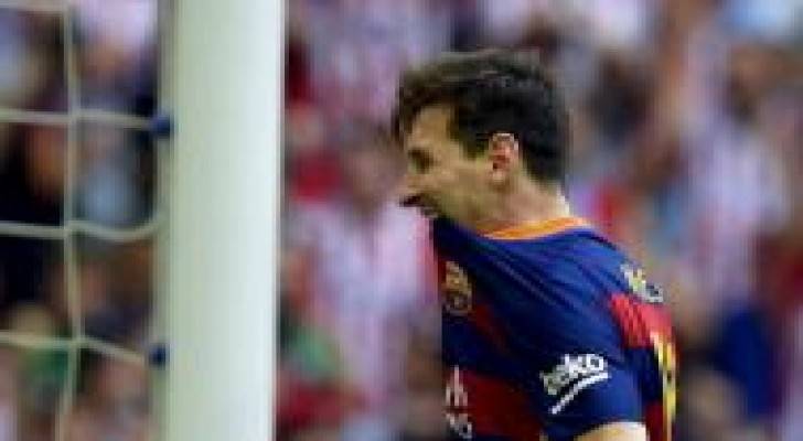 ميسي على مقاعد الاحتياط في مباراة برشلونة وأتلتيكو مدريد
