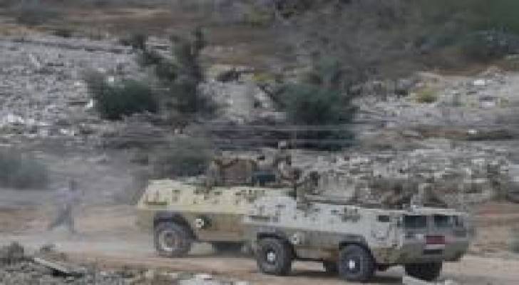 مصر : مقتل جنديين و64 مسلحا في سيناء