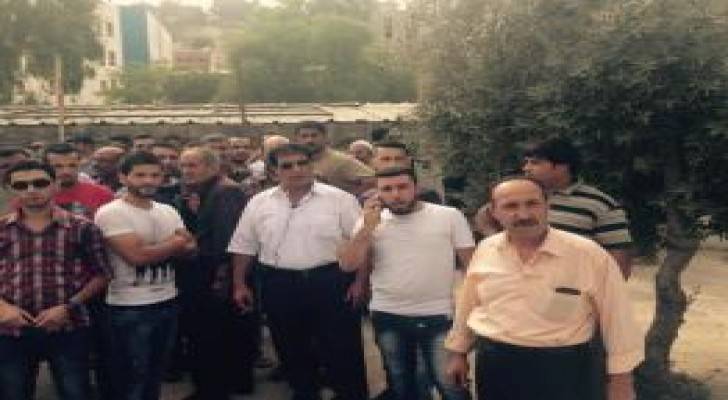 اعتصام لاصحاب الباصات الخصوصية في عمان