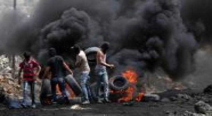 إصابة العشرات في مواجهات مع جيش الاحتلال شمال القدس